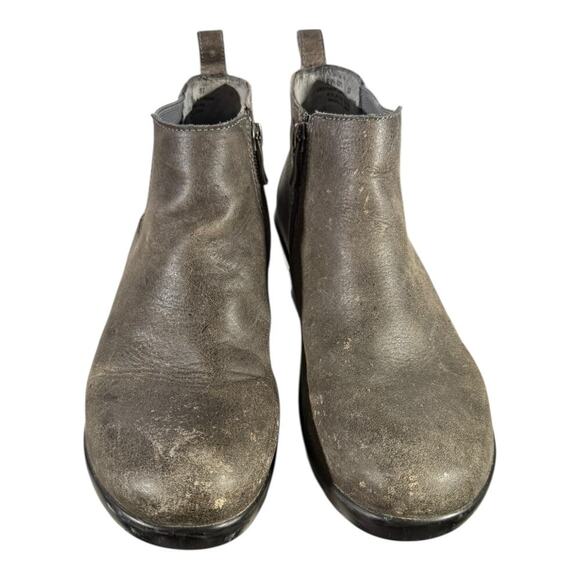 Alegria By PG Lite Boots Women’s Size 6 Ever Stonewall Chelsea Gray Leather EVE - Picture 3 of 8